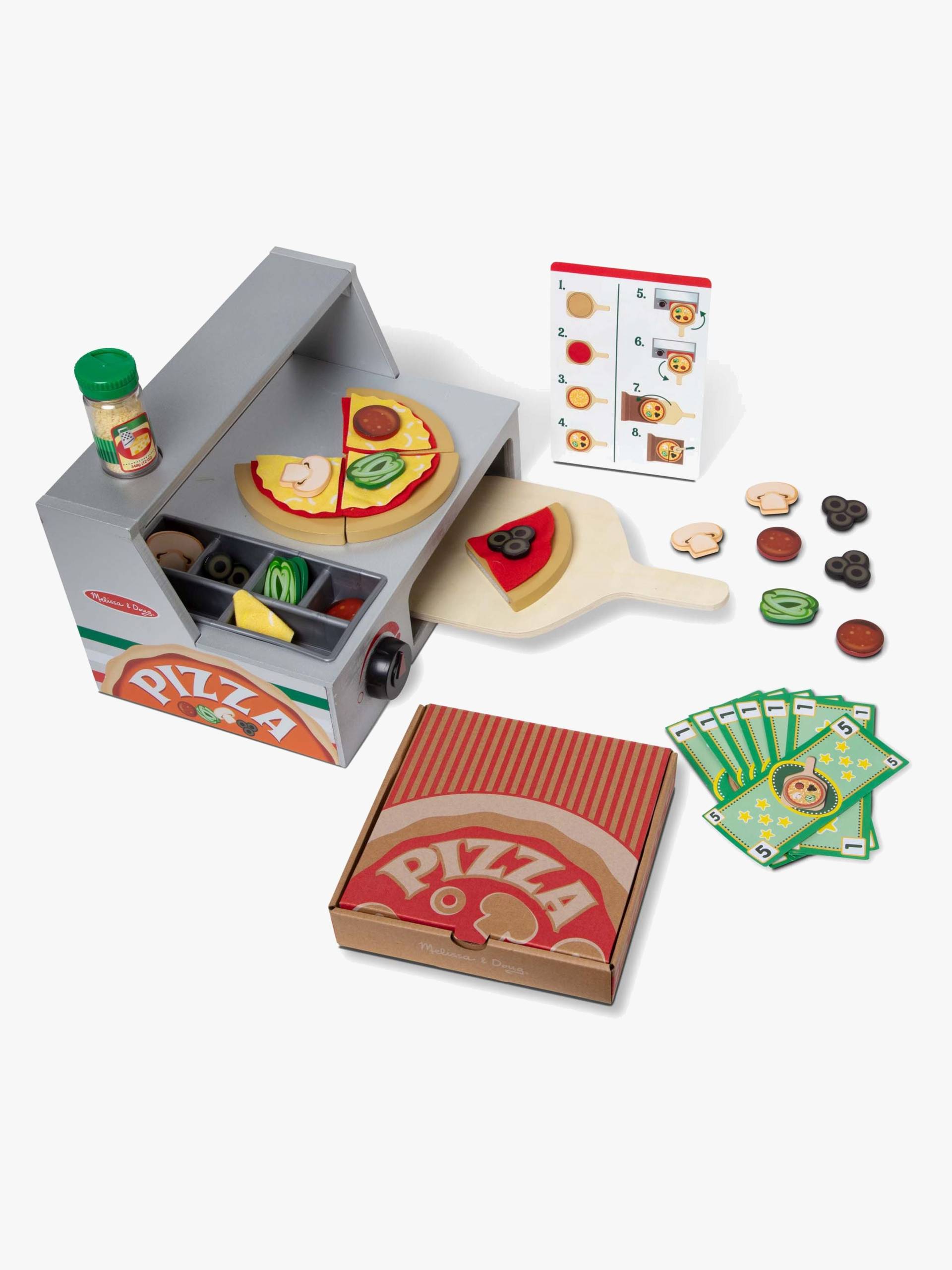 Melissa & Doug Top & Bake Pizzatheke Spielset Melissa & Doug Top & Bake Pizzatheke Spielset von Melissa & Doug
