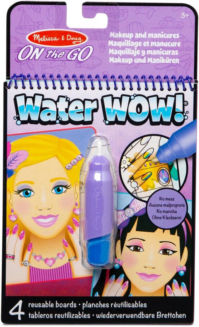 Melissa &  Doug Water Wow! Malbuch Make-Up &  Maniküre von Melissa & Doug