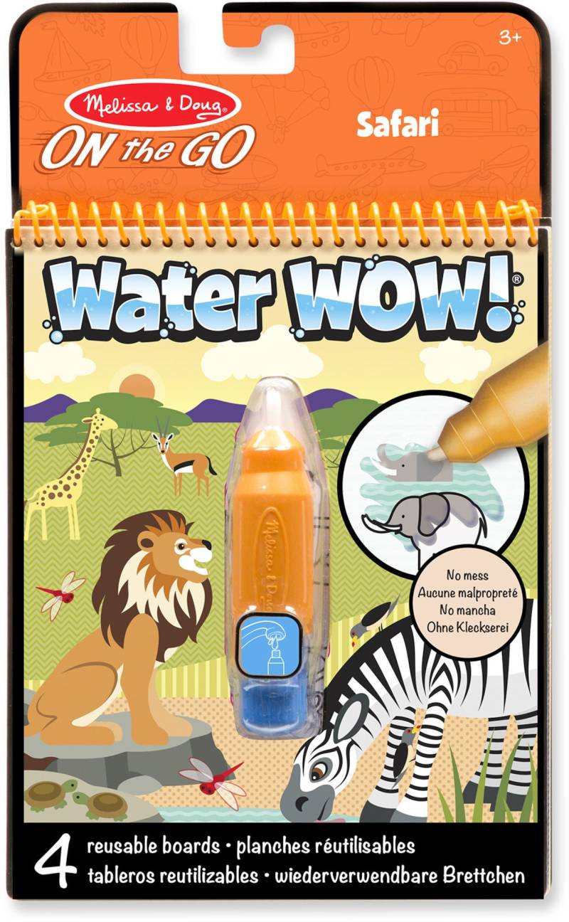 Melissa &  Doug Water Wow! Malbuch Safari von Melissa & Doug