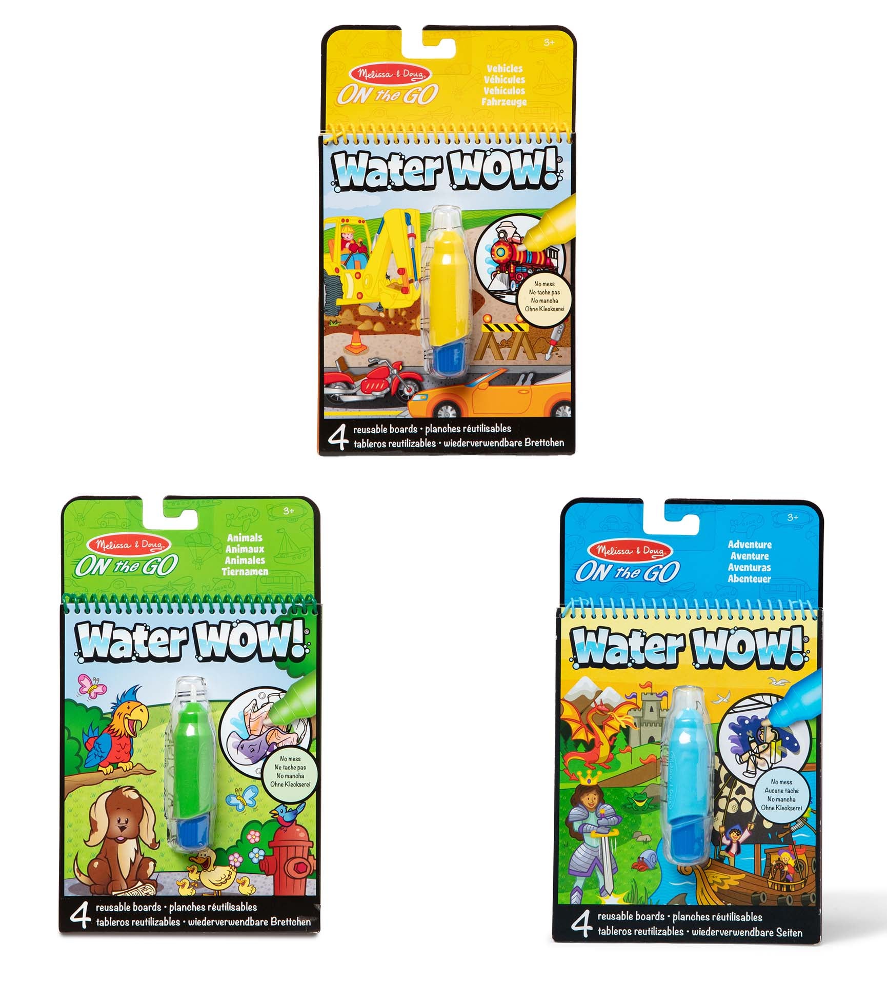 Melissa &  Doug Water Wow Malbuch Set Version 2 von Melissa & Doug