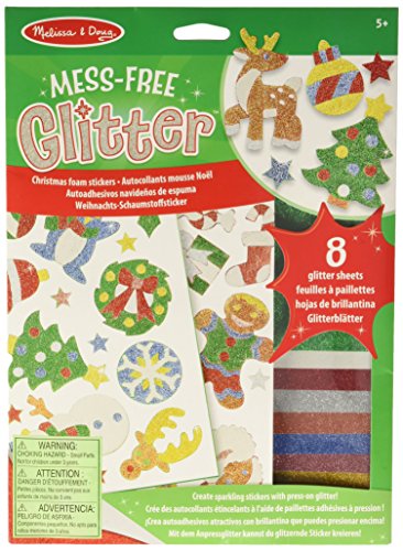 Melissa & Doug Weihnachts-Aufkleber, Glitzer, die nicht verschmutzen, mehrfarbig, 40002 Melissa & Doug Weihnachts-Aufkleber, Glitzer, die nicht verschmutzen, mehrfarbig, 40002 von Melissa & Doug