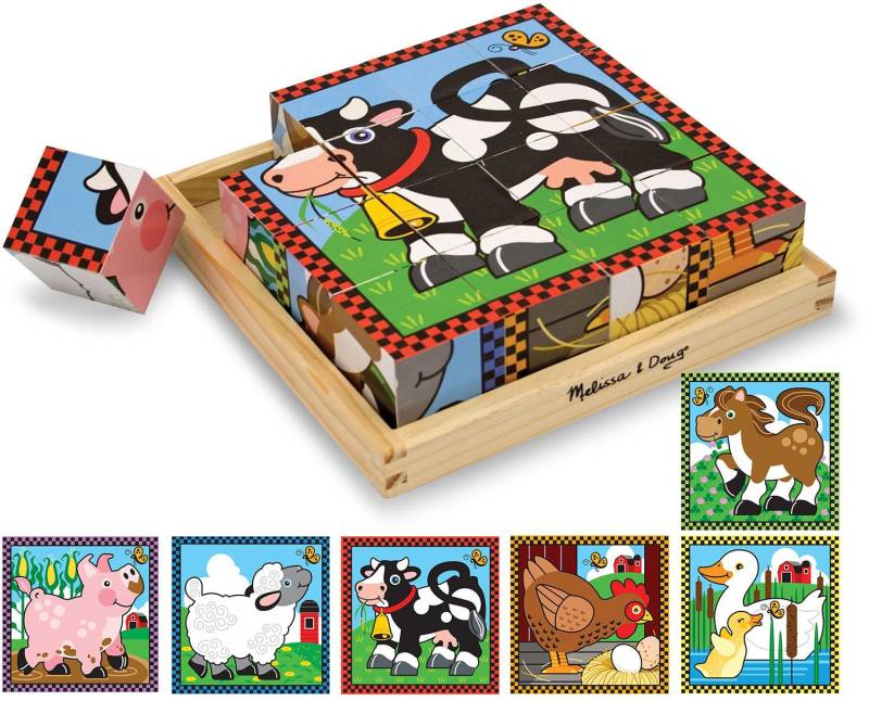 Melissa &  Doug Würfel Bauernhof von Melissa & Doug