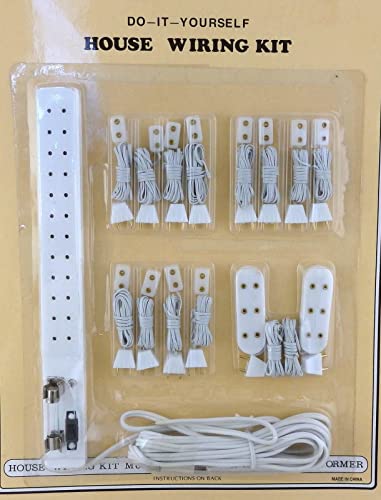 Melody Jane Puppenhaus Beleuchtung Zubehör Buchse Power Strip Beleuchtung Kit 15 Piece Set von Melody Jane