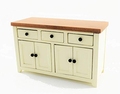 Melody Jane Puppenhaus Creme & Walnuss Kommode Modern Küche Esszimmer Möbel Melody Jane Puppenhaus Creme & Walnuss Kommode Modern Küche Esszimmer Möbel von Melody Jane