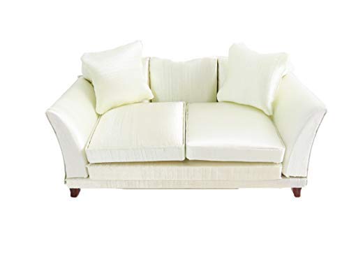 Melody Jane Puppenhaus Klassisch Creme Sofa & Kissen Miniatur 1:12 Wohnzimmer Möbel Melody Jane Puppenhaus Klassisch Creme Sofa & Kissen Miniatur 1:12 Wohnzimmer Möbel von Melody Jane