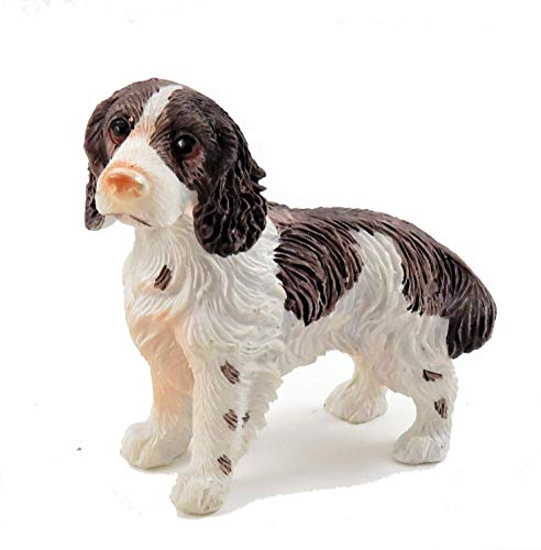 Melody Jane Puppenhaus Springer Spaniel Stehend Haustier Hund Miniatur 1:12 Maßstab Zubehör von Melody Jane