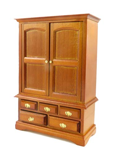 Melody Jane Puppenhaus Walnuss Leinen Schrank Miniatur 1:12 Schlafzimmer Möbel Melody Jane Puppenhaus Walnuss Leinen Schrank Miniatur 1:12 Schlafzimmer Möbel von Melody Jane