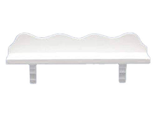 Melody Jane Puppenhaus Weiß Rundgezackter Holz Wand Regal Miniatur Dekor Zubehör Melody Jane Puppenhaus Weiß Rundgezackter Holz Wand Regal Miniatur Dekor Zubehör von Melody Jane