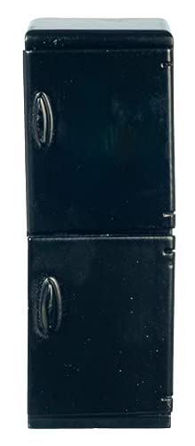 Melody Jane Puppenhaus schwarz Kühlschrank Gefrierschrank Miniatur Kühlschrank Küchenmöbel 1:12 Melody Jane Puppenhaus schwarz Kühlschrank Gefrierschrank Miniatur Kühlschrank Küchenmöbel 1:12 von Melody Jane