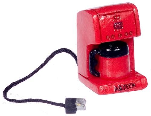 Puppenhaus-Kaffeemaschine, rot, modernes Küchengerät, nicht funktionierend, 1:12 Puppenhaus-Kaffeemaschine, rot, modernes Küchengerät, nicht funktionierend, 1:12 von Melody Jane