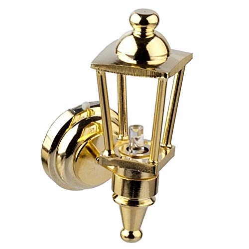 Melody Jane Puppenhaus Miniatur Beleuchtung Messing Outdoor Lampe von Melody Jane