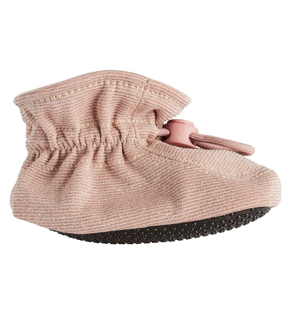 Melton Krabbelschuhe - Polyester/Seide - Rosa m. Glitzer - Melton - 22/23 - Krabbelschuhe Melton Krabbelschuhe - Polyester/Seide - Rosa m. Glitzer - Melton - 22/23 - Krabbelschuhe von Melton