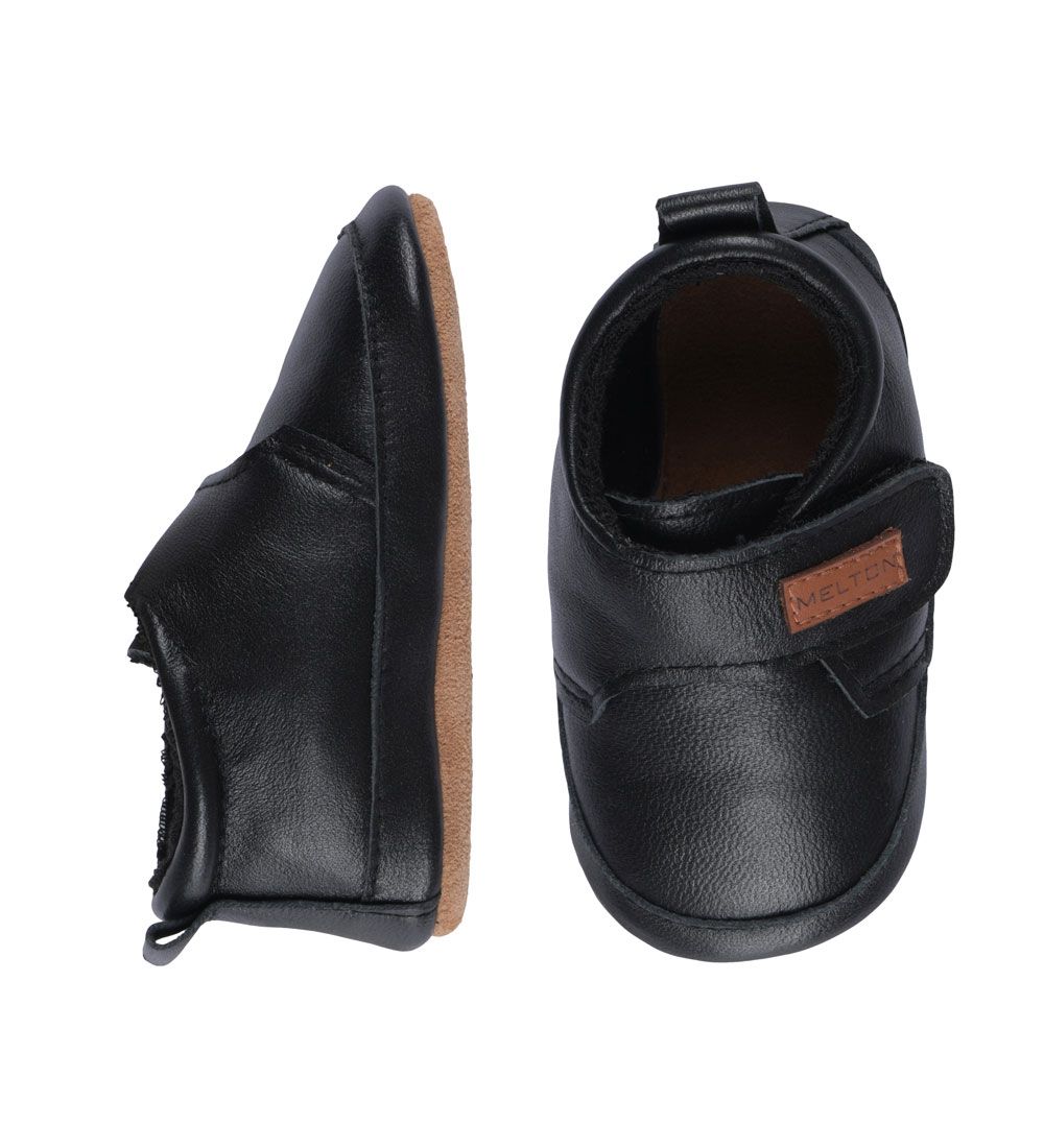 Melton Leder-Krabbelschuhe - Schwarz - Melton - 16/19 - Leder-Krabbelschuhe Melton Leder-Krabbelschuhe - Schwarz - Melton - 16/19 - Leder-Krabbelschuhe von Melton
