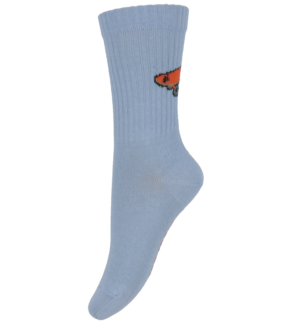 Melton Socken - Verwaschener Denim m. Skateboard - Melton - 23/26 - Socken Melton Socken - Verwaschener Denim m. Skateboard - Melton - 23/26 - Socken von Melton