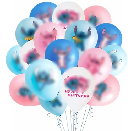 Ballon,Luftballon, Geburtstagdeko, 42 Stück LatexBallons, 6 Farben Regenbogen-Ballons, Geburtstagdeko Geeignet für Kinder Birthday Decorationballoon, Baby Motto Party Dekoration von Menelos