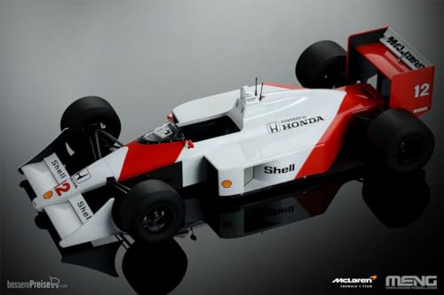 Meng Model 913822 1:12-Mclaren Mp4/4 1988 (vorgefärbt) Modellbausatz, Einheitsgröße A von Meng Model