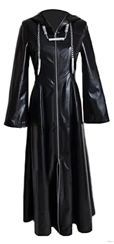 Anime Kingdom Hearts Organization Xiii Cosplay Kostüm Halloween (Größe M, Schwarz) von MengXin