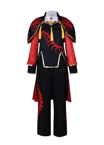 MengXin Anime Cos Yakumo Cosplay-Kostüm, Uniform, Halloween, personalisierbar (Schwarz, XXXL) von MengXin