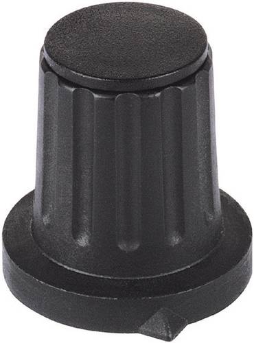 Mentor 4310.6131 4310.6131 Drehknopf mit Zeiger Schwarz (Ø x H) 15mm x 20mm 1St. von Mentor