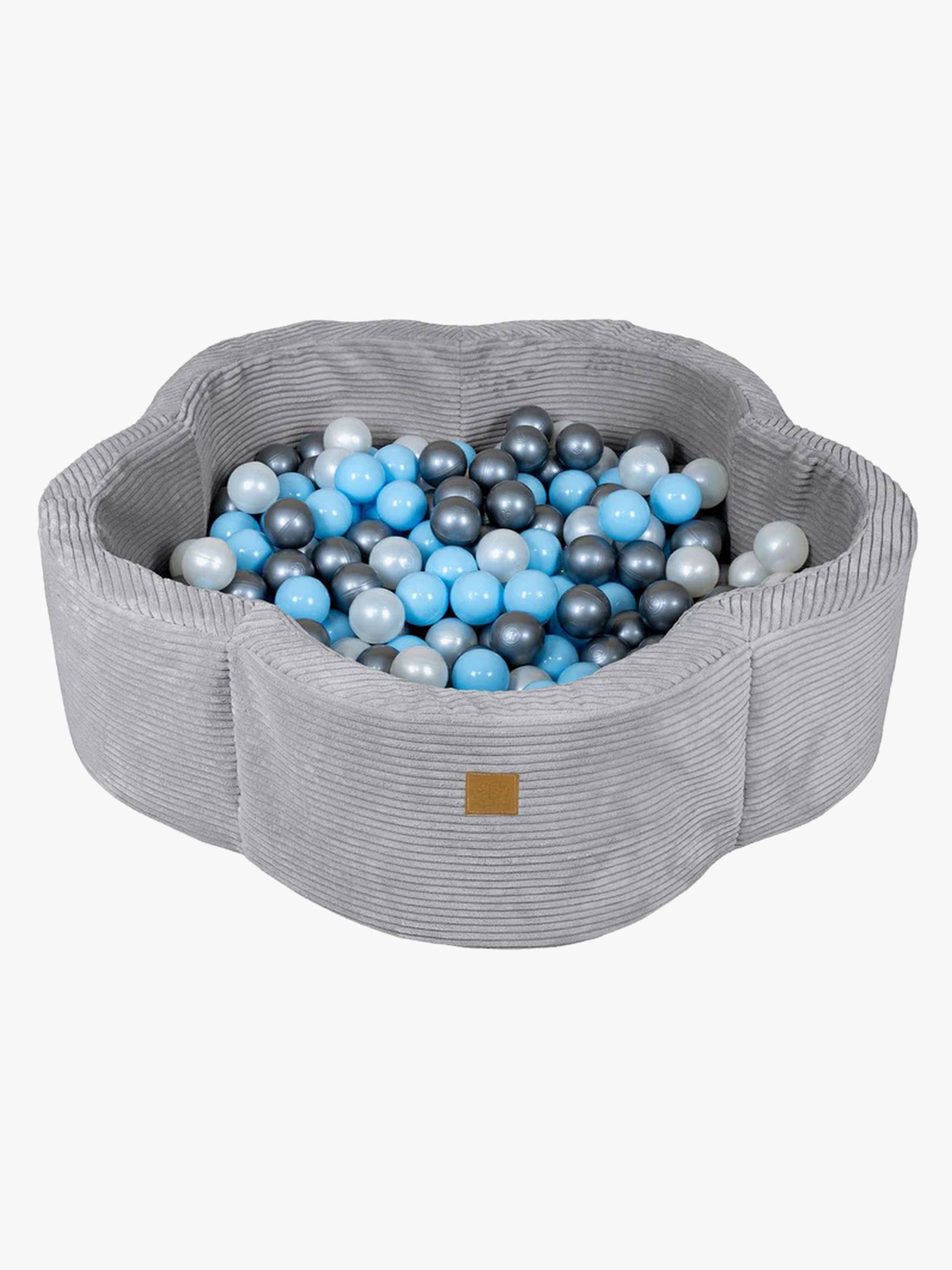 MeowBaby Aesthetic Flower Bällebad, Grey MeowBaby Aesthetic Flower Bällebad, Grey von MeowBaby