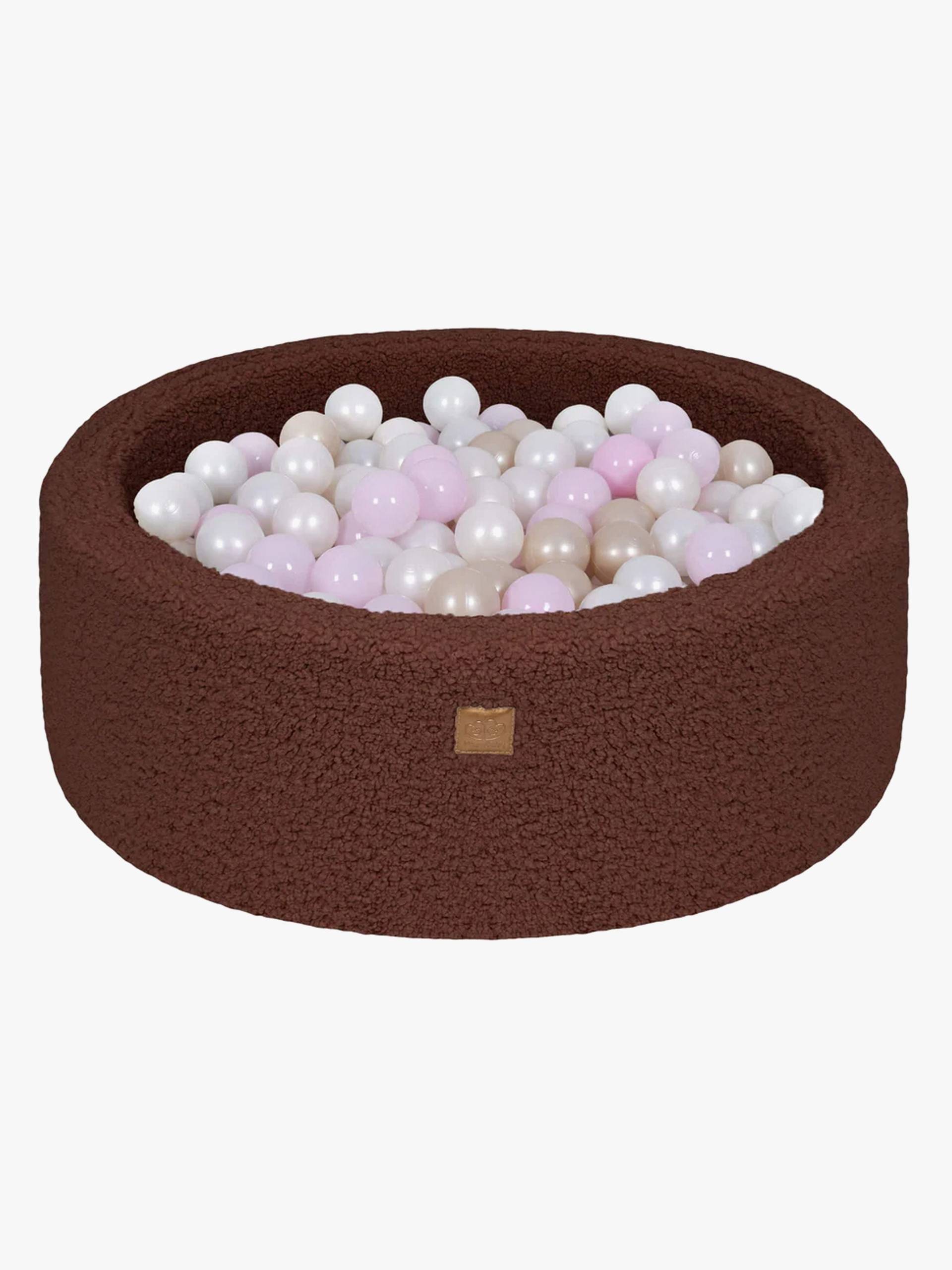 MeowBaby Bearly Rund Bällebad, Dark Brown MeowBaby Bearly Rund Bällebad, Dark Brown von MeowBaby