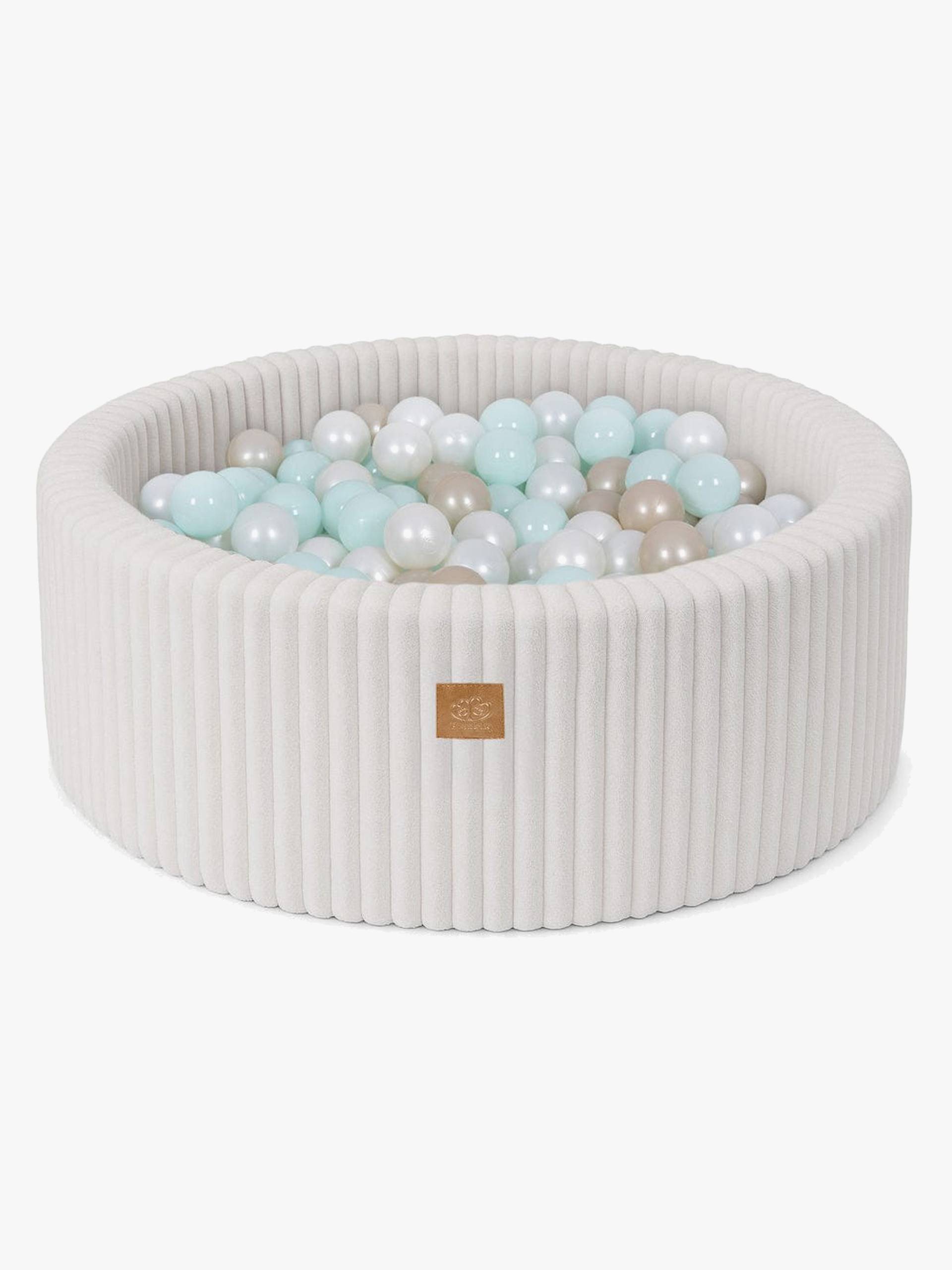 MeowBaby Churros Bällebad Cotton Candy, Mint/Silver MeowBaby Churros Bällebad Cotton Candy, Mint/Silver von MeowBaby