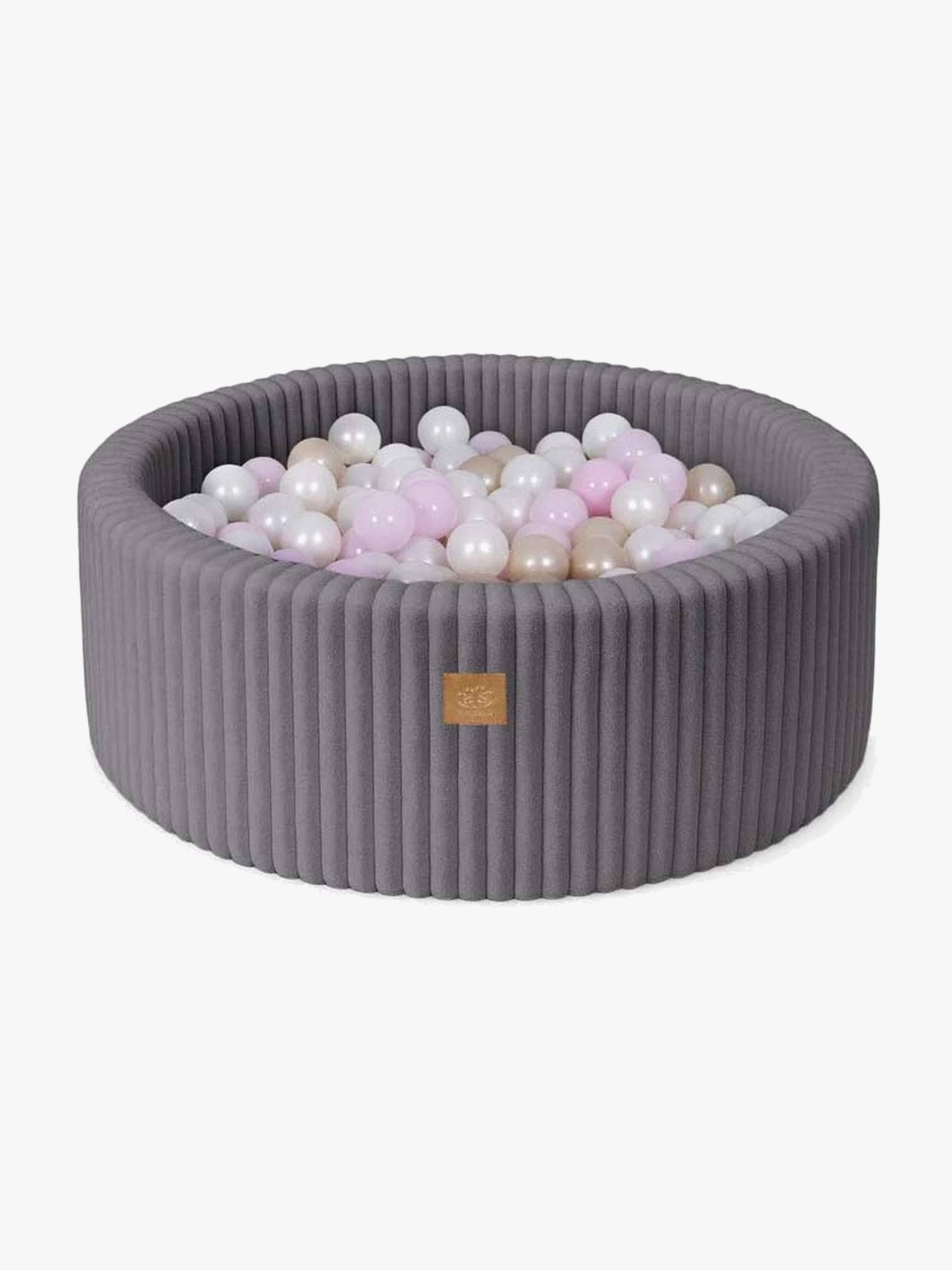 MeowBaby Churros Bällebad Jurassic Grey, Pink/Gold MeowBaby Churros Bällebad Jurassic Grey, Pink/Gold von MeowBaby