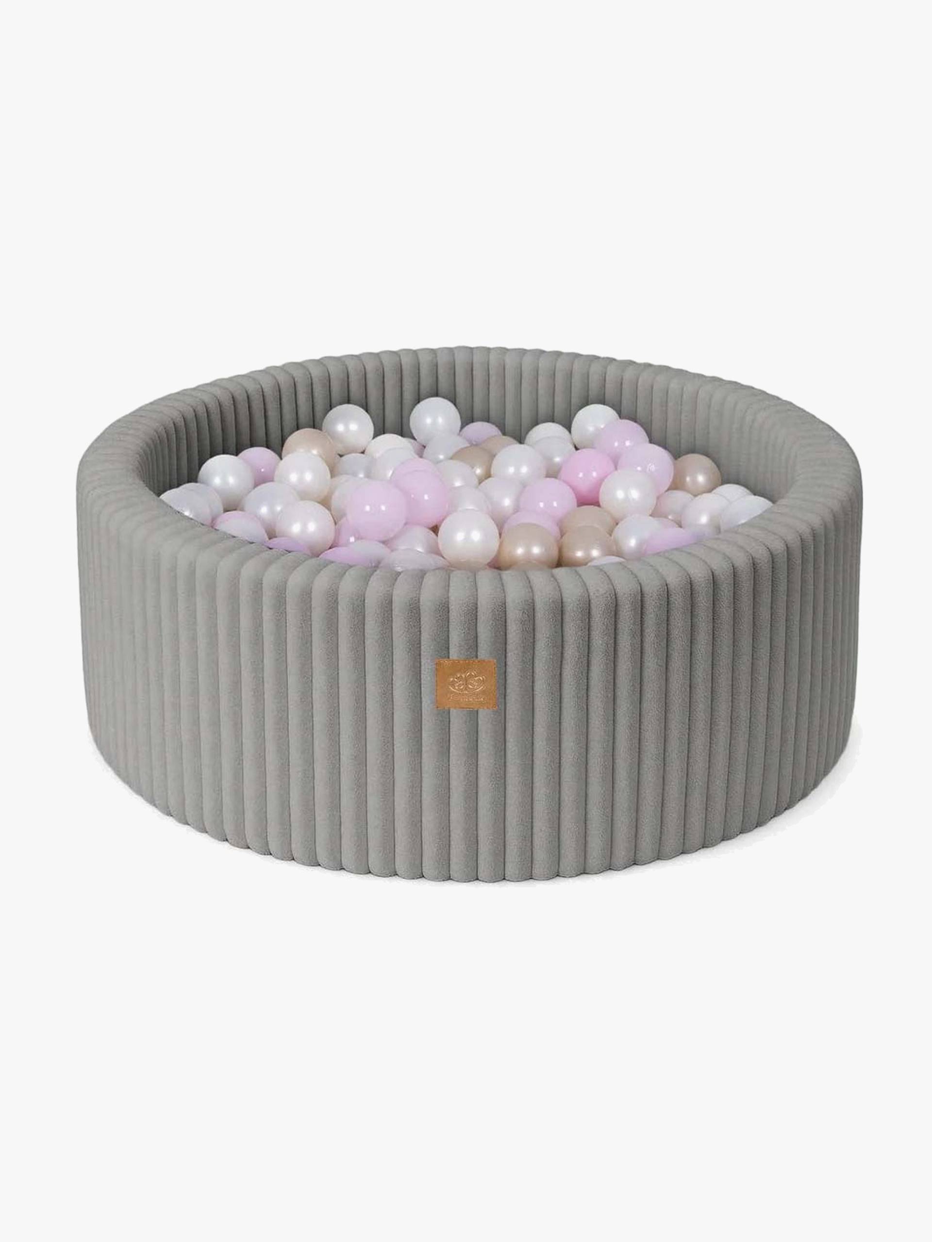 MeowBaby Churros Bällebad Moon Grey, Pink/Gold MeowBaby Churros Bällebad Moon Grey, Pink/Gold von MeowBaby