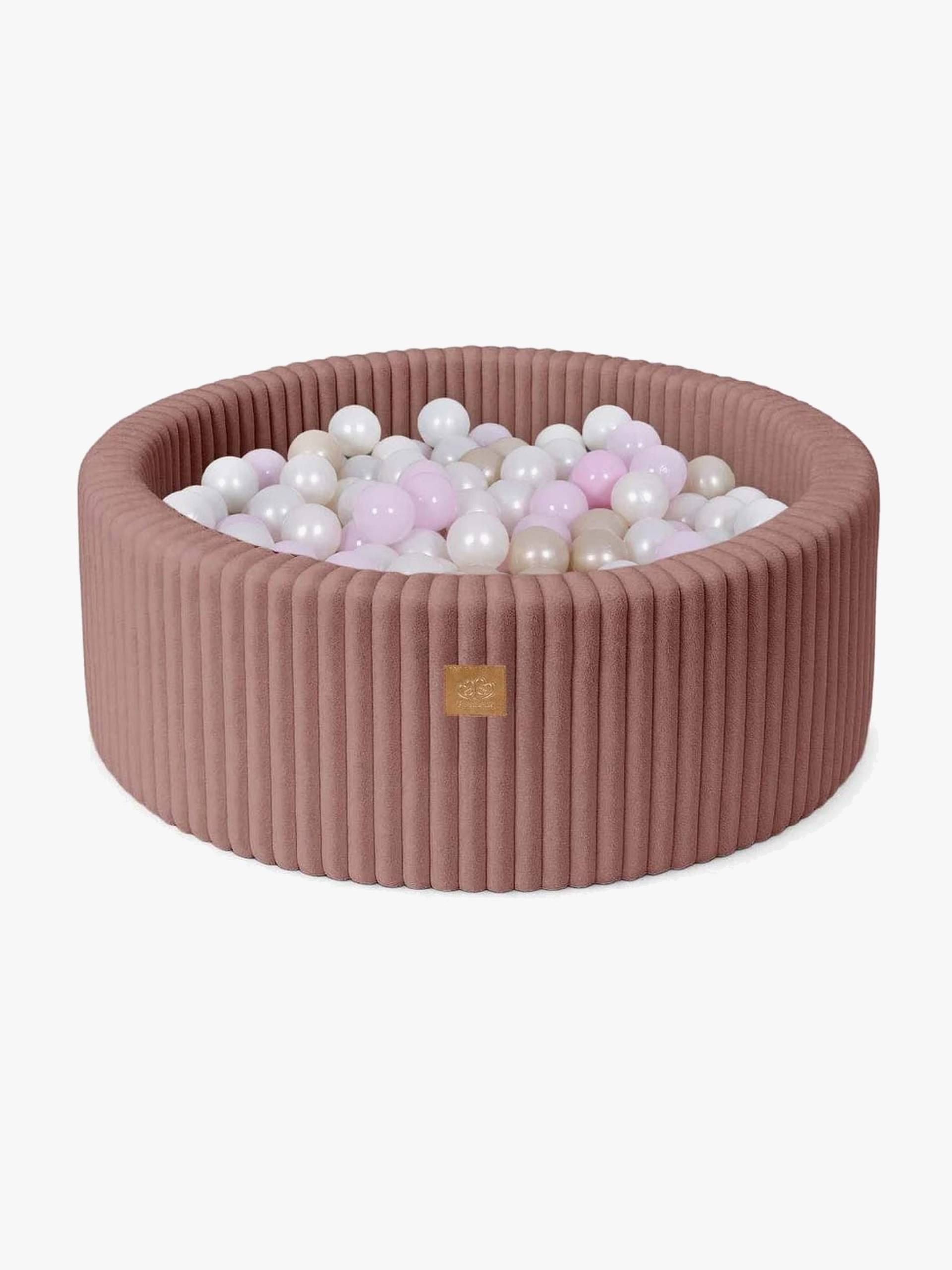 MeowBaby Churros Bällebad Ruby Pink, Pink/Gold MeowBaby Churros Bällebad Ruby Pink, Pink/Gold von MeowBaby