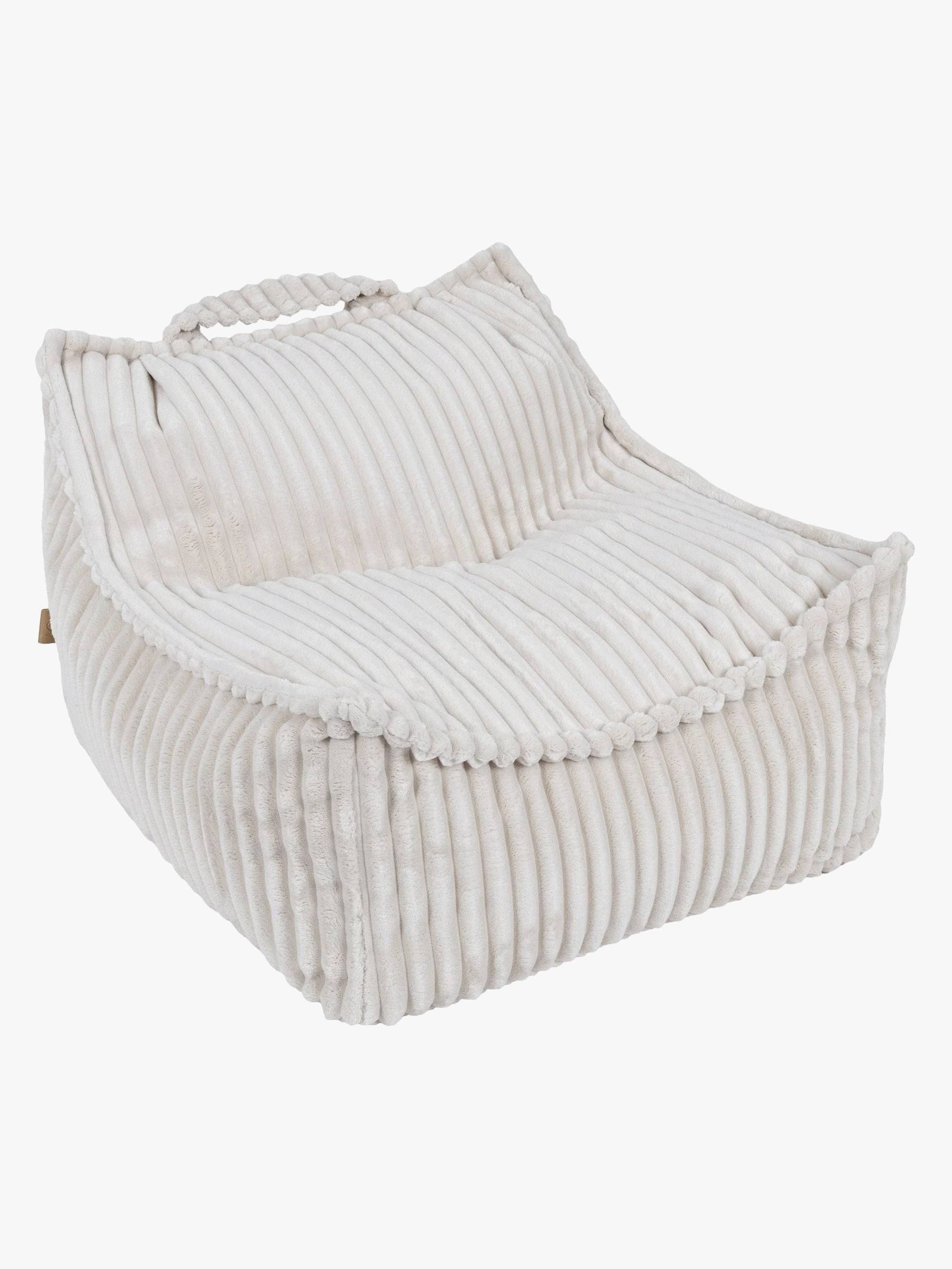 Meowbaby Churros Sitzsack, Cotton Candy White Meowbaby Churros Sitzsack, Cotton Candy White von MeowBaby