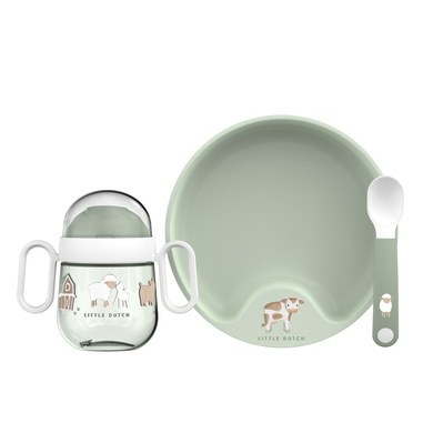 MEPAL Babygeschirrset mio little dutch 3-teilig - little farm von Mepal