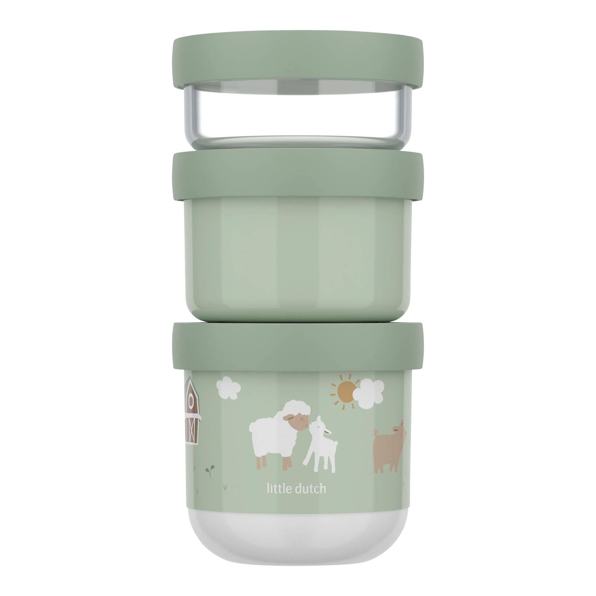 Mepal Mio Mepal X Little Dutch 3-tlg. Snackbox Mepal Mio Mepal X Little Dutch 3-tlg. Snackbox von Mepal