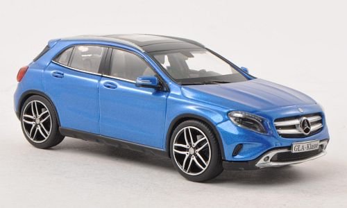 Mercedes GLA-Klasse, met.-blau , 2014, Modellauto, Fertigmodell, Schuco 1:43 von Mercedes