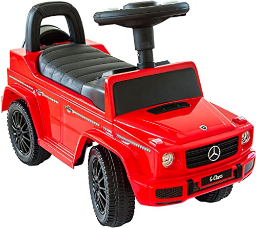 Rutscherauto Mercedes G350d, Babyrutscher mit leisen Kunststoffrädern, Kinderfahrzeug, Rutschauto von NATIV