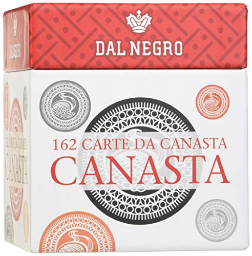 Dal 90027 90027-162 Canasta Luxus-Karten, Weiß von Dal Negro