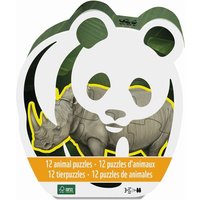 12 Tierpuzzles 12 Tierpuzzles von Merchant Ambassador