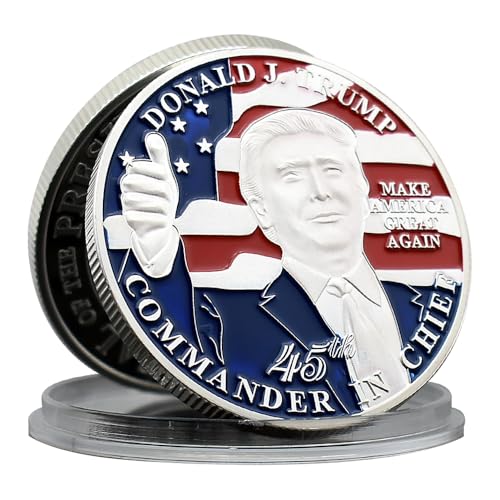 Donald Trump Gedenkmünze Metallmedaille The 47th President of The America Challenge Coin Collection Fans Geschenk von Mercollection