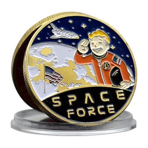 US Space Force Herausforderung Münze Metall Medaille Handwerk Gedenkmünze Medaillon Sammlung von Mercollection