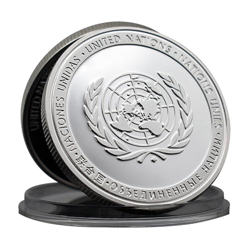 United Nations Peace Keeping Operations Gedenkmünze Souvenirs Metallmedaille mit Kunststoffkoffer von Mercollection