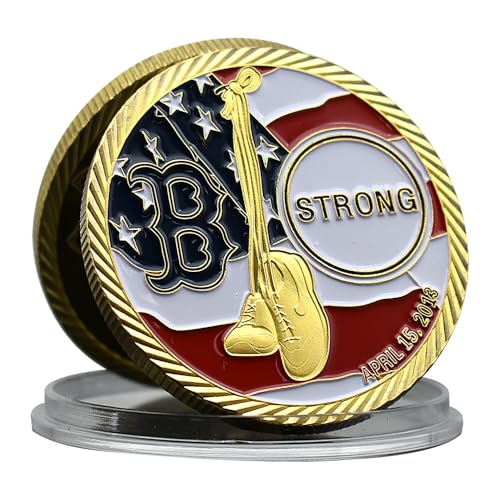 United States 911 Event Gedenkmünze Metallmedaille World Trade Center Twin Towers Tough & Strong Challenge Coin von Mercollection