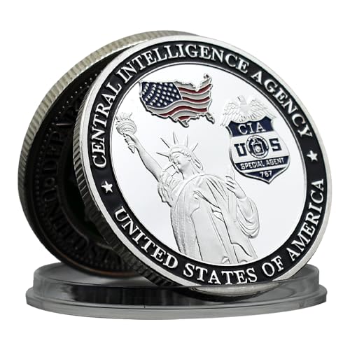 United States Central Intelligence Agency Challenge Coin Statue of Liberty Metal Medal Collection Gift von Mercollection