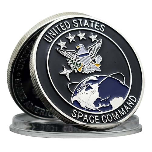 United States Space Department of The Air Force Command Challenge Coin Metal Commerical Coin Collection Gifts von Mercollection