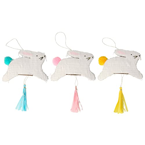 Meri Meri Piñata-Gastgeschenke "Springender Hase" (3 Stück) – Ostern von Meri Meri