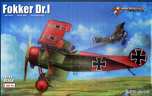 Merit 62403 - Modellbausatz Fokker Dr.I kit von Merit