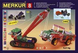 Unbekannt Merkur 8 130 Model? 1405ks 5 vrstev 54x36,5x8,5cm von Merkur Toys