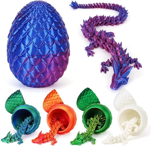 3D Drachefiguren im Drachenei Spielzeug Deko - Erster Muttertag Geschenk, Ostern Geschenke Kinder Überraschungsei für Mama Junge Mädchen von Merrwon