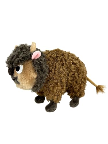 MerryMakers Buffalo Fluffalo Plüsch, 22,9 cm, basierend auf den Büchern von Bess Kalb von MerryMakers