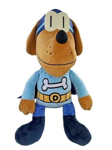 MerryMakers Dog Man's Bark Knight Riesiges Plüschtier, 40,6 cm von MerryMakers