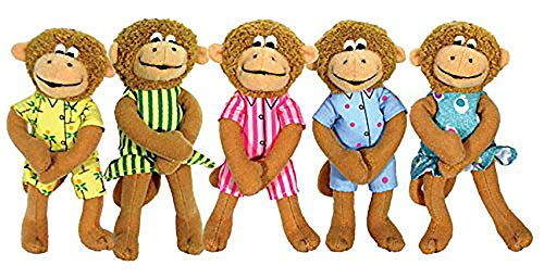 Five Little Monkeys Finger Puppet Playset von Merrymakers Distribution