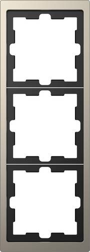 Merten Rahmen Abdeckung System Design Nickel MEG4030-6550 von Merten